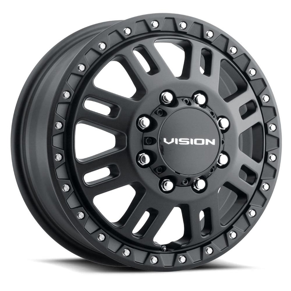 Vision Manx2 Dually 16x6 8x170 115mm Satin Black : 408-6670SBF