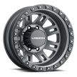 Vision Manx2 Dually 17x6.5 8x210 -143.35mm Satin Grey (Satin Black Lip) : 408-7679SGBLR