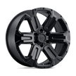 Black Rhino Hard Alloys Wanaka 20x9 6x139.7 M-BLK - 2090WKA-86140M12
