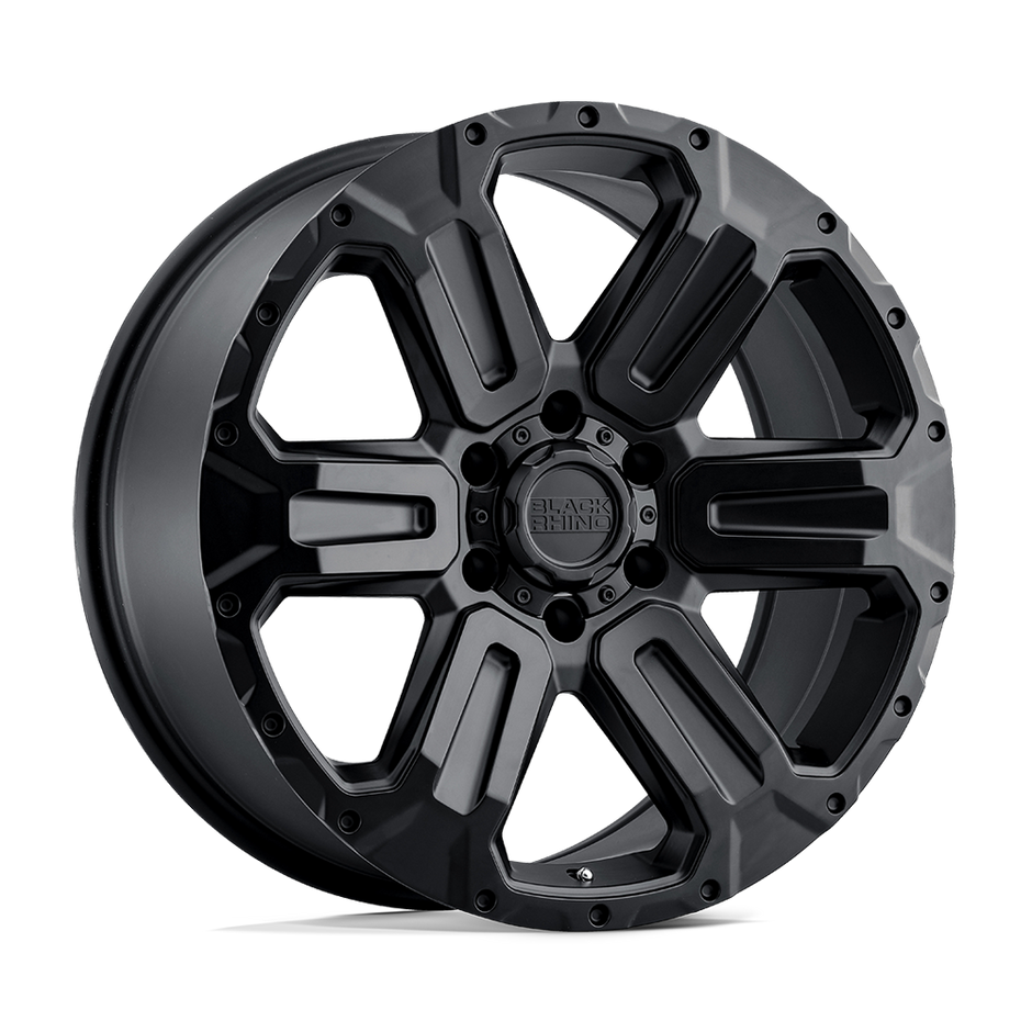 Black Rhino Hard Alloys Wanaka 17x8.5 5x114.3 M-BLK - 1785WKA355114M76