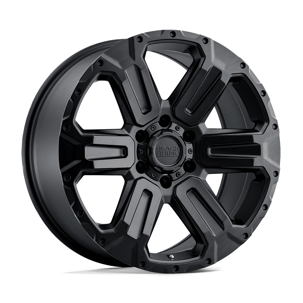 Black Rhino Hard Alloys Wanaka 17x8.5 6x135 M-BLK - 1785WKA126135M87