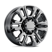 Performance Replicas PR207 20x8.5 8x180 BLK-CHR - 207BC-288047