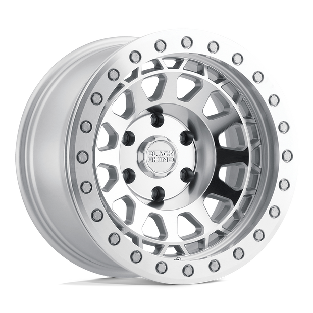 Black Rhino Hard Alloys Primm 17x9 5x127 SLVR-MIR - 1790PRM-85127S71
