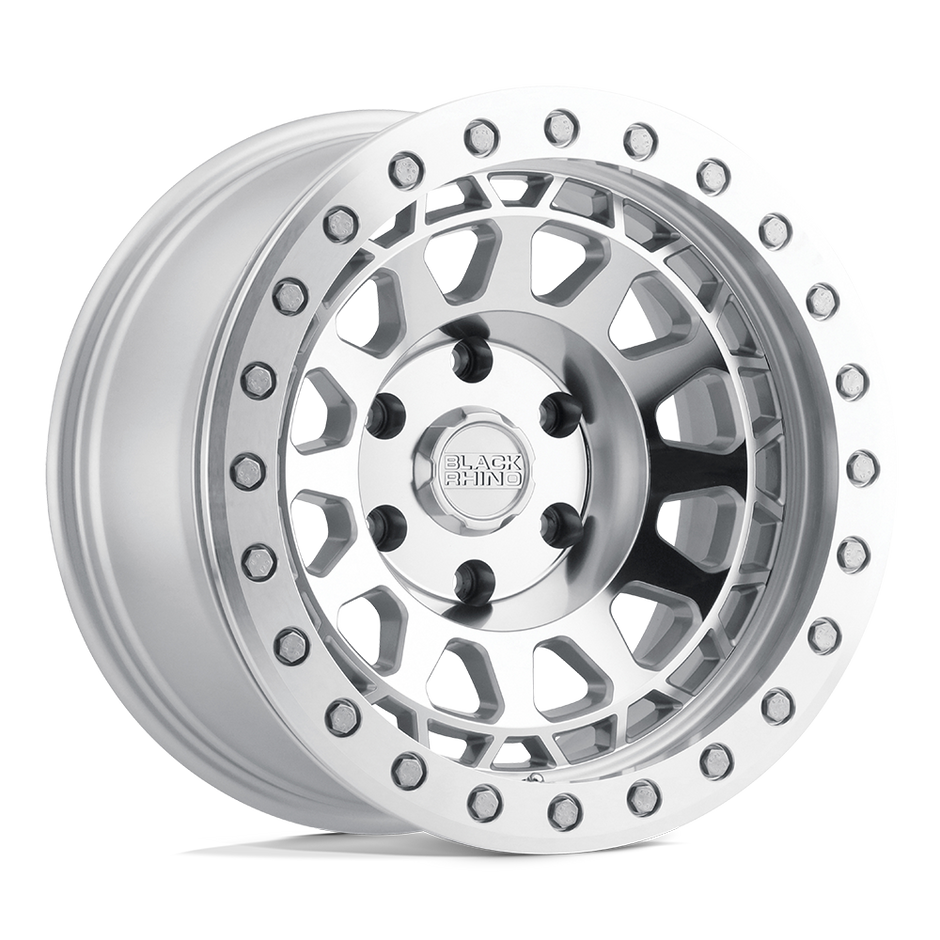Black Rhino Hard Alloys Primm 18x9.5 8x165.1 SLVR-MIR - 1895PRM008165S22