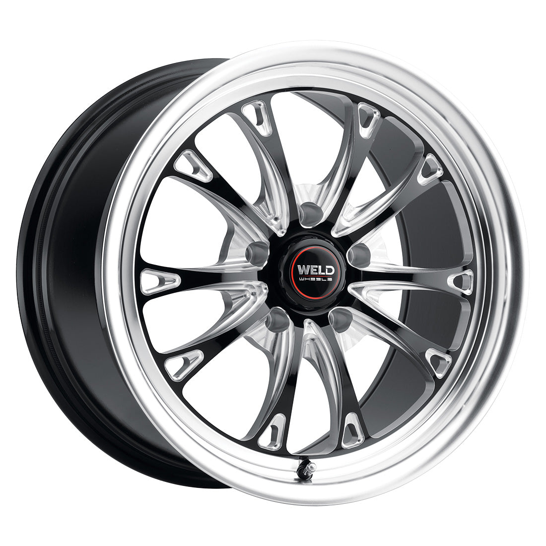 18x10.5 Belmont Drag 5x120.65 Et65 Bs8.25 Gloss Blk Mil Dia 78.1 - S15780563P65