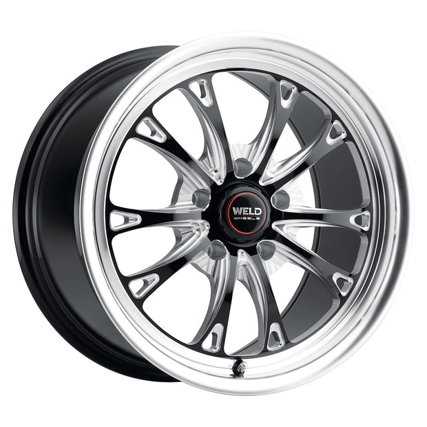 17x10 Belmont Drag 5x120 Et42 Bs 7.15 Gloss Blk Mil Dia 78.1 - S15770022P42