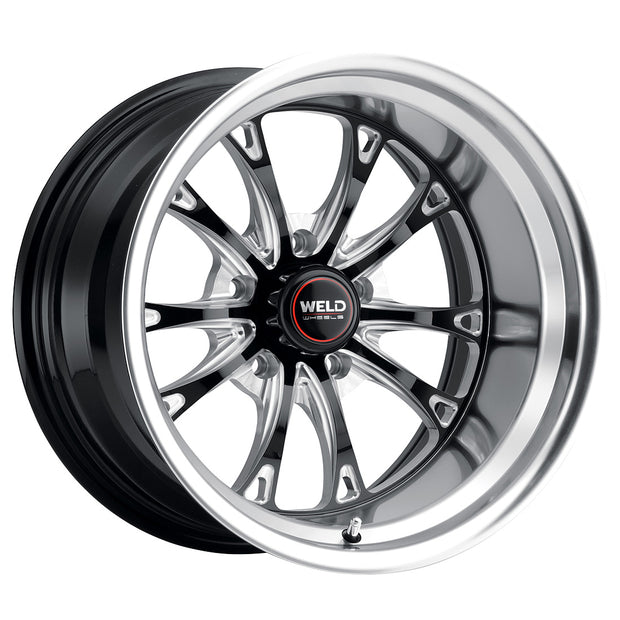18x9.5 Belmont 5x114.3 Et29 Bs6.375 Gloss Blk Mil Dia 72.56 - S11389565P29