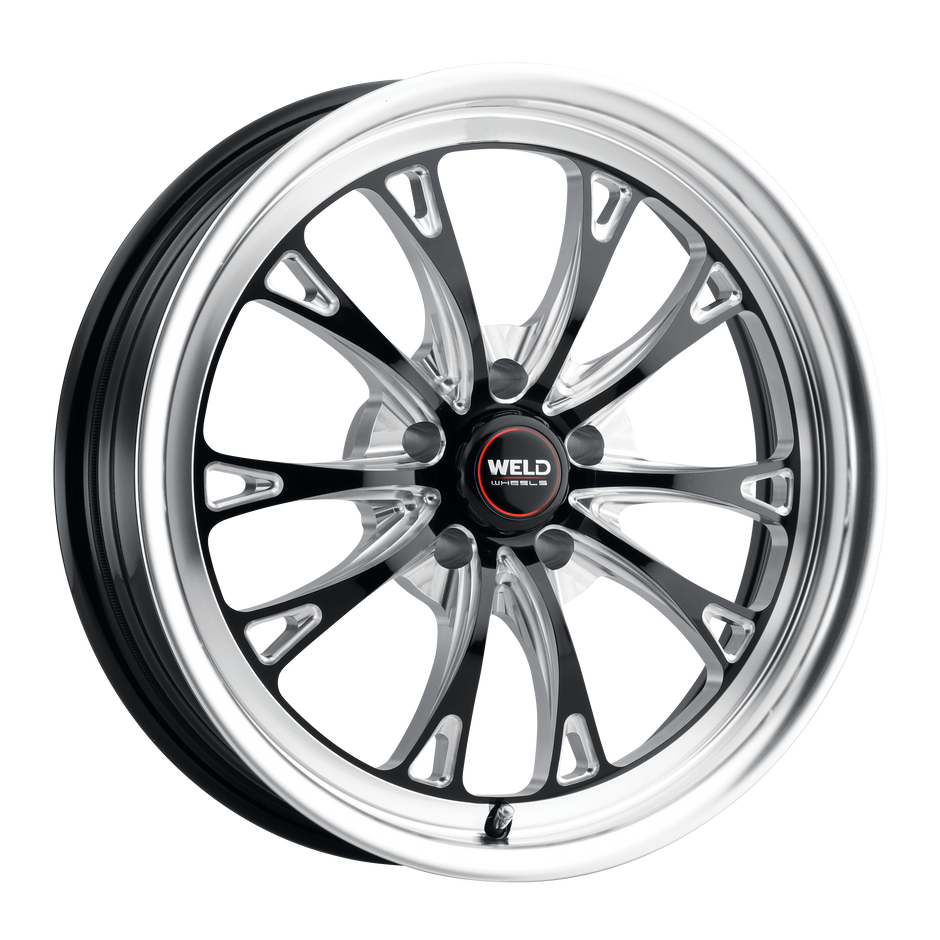 18x5 Belmont Drag 5x120.65 Et-10 Bs2.60 Gloss Blk Mil Dia 78.1 - S1578C063N10