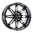 20x12 Cheyenne 8x165.1  Et-44 Bs4.75 Gloss Blk Mil 125.1 - W13202082475