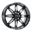 20x9 Cheyenne 8x170  Et00 Bs5.00 Gloss Blk Mil 125.1 - W13209017500