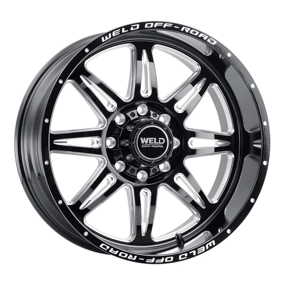 22x10 Cheyenne 8x180  Et-18 Bs4.75 Gloss Blk Mil 124.3 - W13220018475