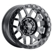 17x10 Cinch Bead Lock 5x127 5x139.7 Et-24 Bs4.50 Gloss Blk Mil / Blk Ring 87.1 - W90270057450