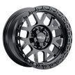 20x10 Cinch 5x127 5x139.7 Et-18 Bs 4.75 Gloss Black Milled / Gloss Blk Ring 87.1 - W10500057476