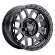 20x9 Cinch 5x127 5x139.7 Et00 Bs 5.00 Gloss Black Milled / Gloss Blk Ring 87.1 - W10509057501