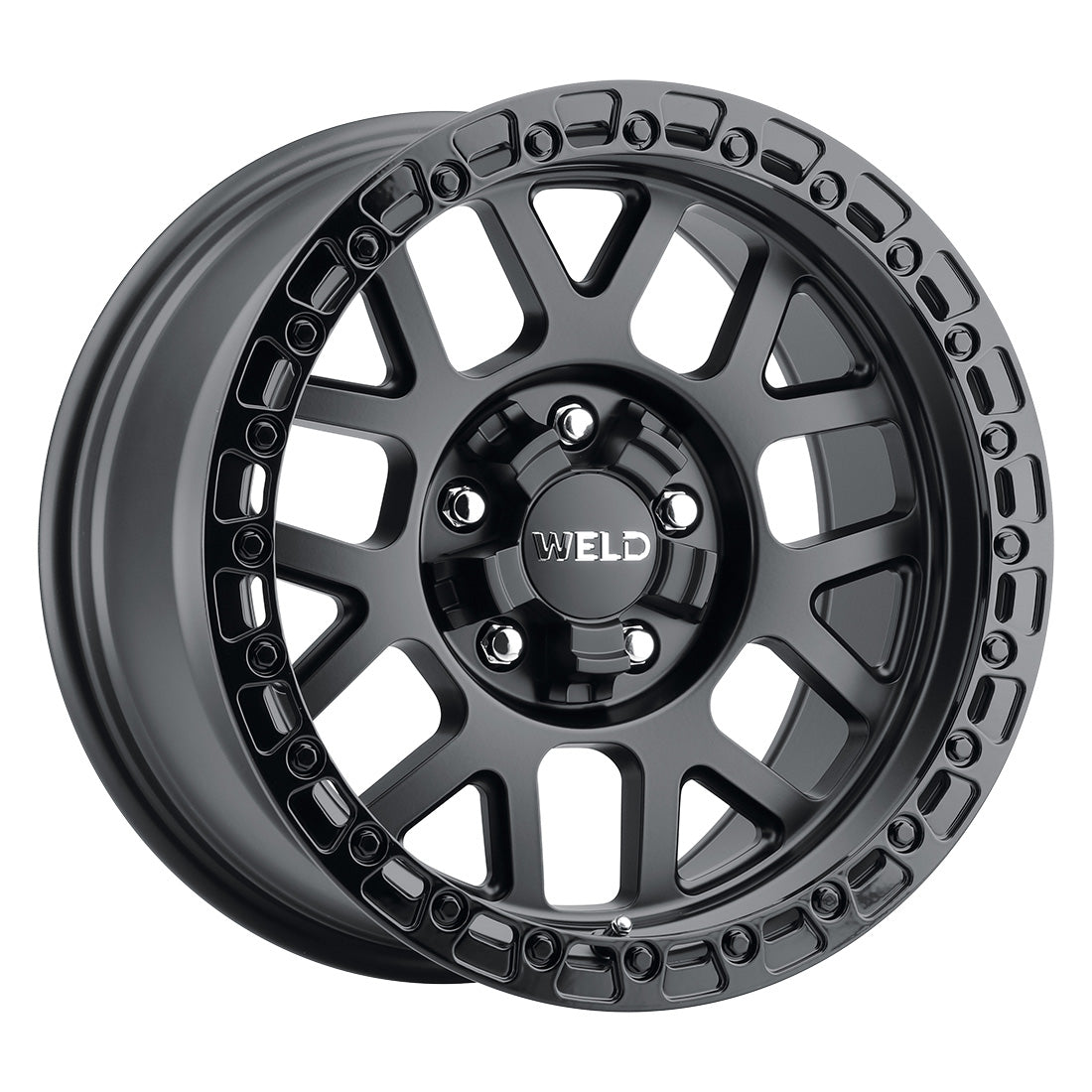 17x10 Cinch 5x114.3 5x127 Et-25 Bs4.50 Satin Blk / Gloss Blk 78.1 - W10470026450