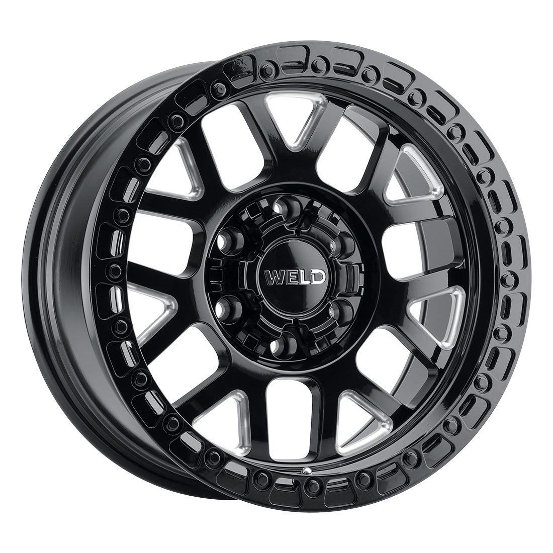 17x9.0 Cinch 6x135 6x139.7 Et-12 Bs4.50 Gloss Blk Mil 106.1 - W10579098450