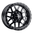 20x10 Cinch 8x180  Et-18 Bs 4.75 Gloss Black Milled / Gloss Blk Ring 124.3 - W10500018476