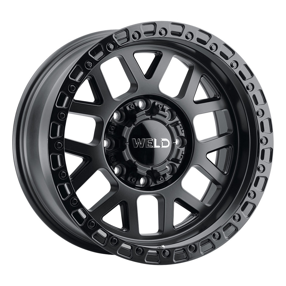 20x9 Cinch 8x165.1  Et00 Bs 5.00 Satin Black / Gloss  Black Ring 125.1 - W10409082501