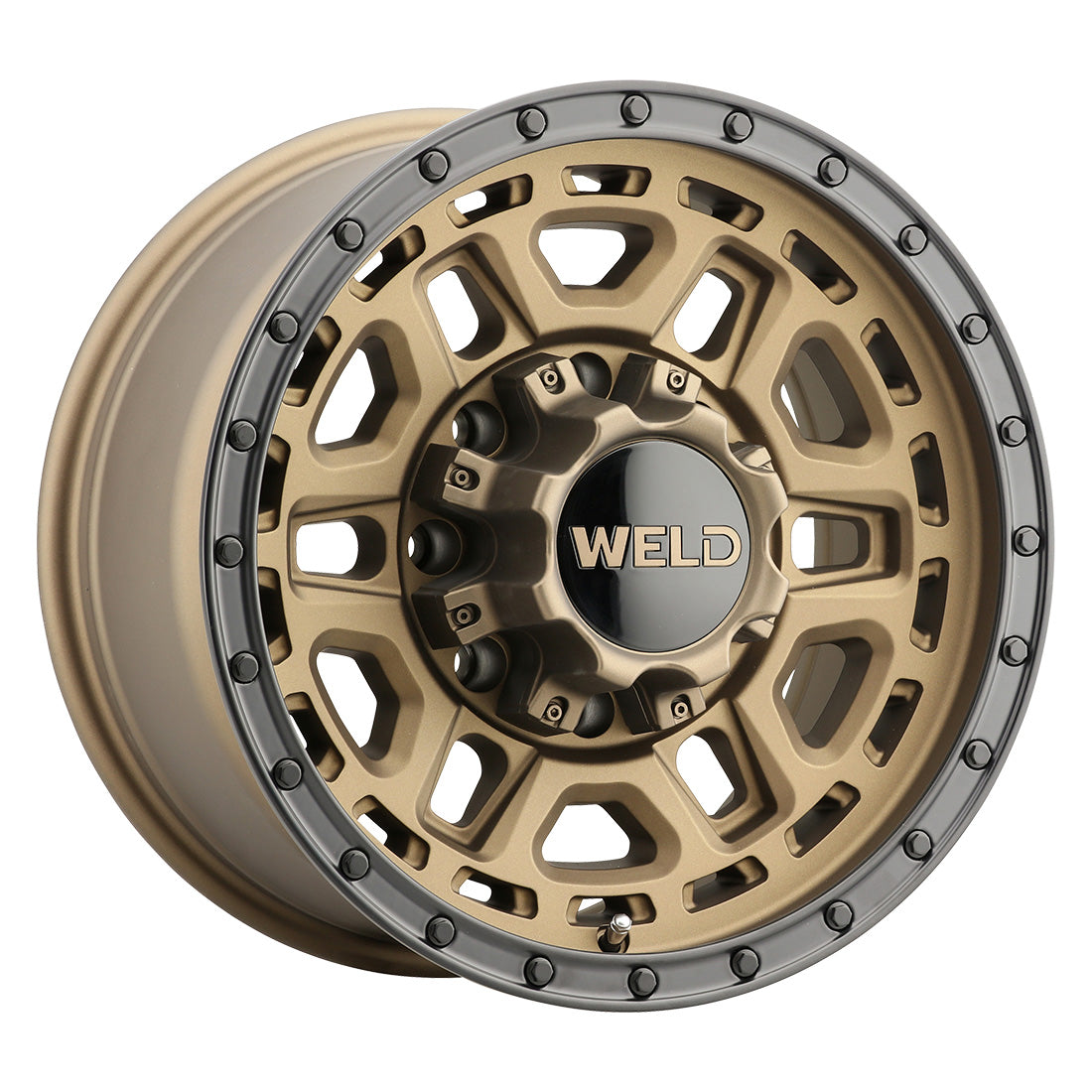 17x9 Crux 8x165.1  Et00 Bs 5.00 Satin Brz Satin Blk Ring 125.1 - W12079082501
