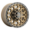 17x9 Crux 8x165.1  Et00 Bs 5.00 Satin Brz Satin Blk Ring 125.1 - W12079082501