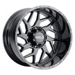 22x10 Fulcrum 8x180  Et-18 Bs4.75 Gloss Blk Mil 124.3 - W11720018475