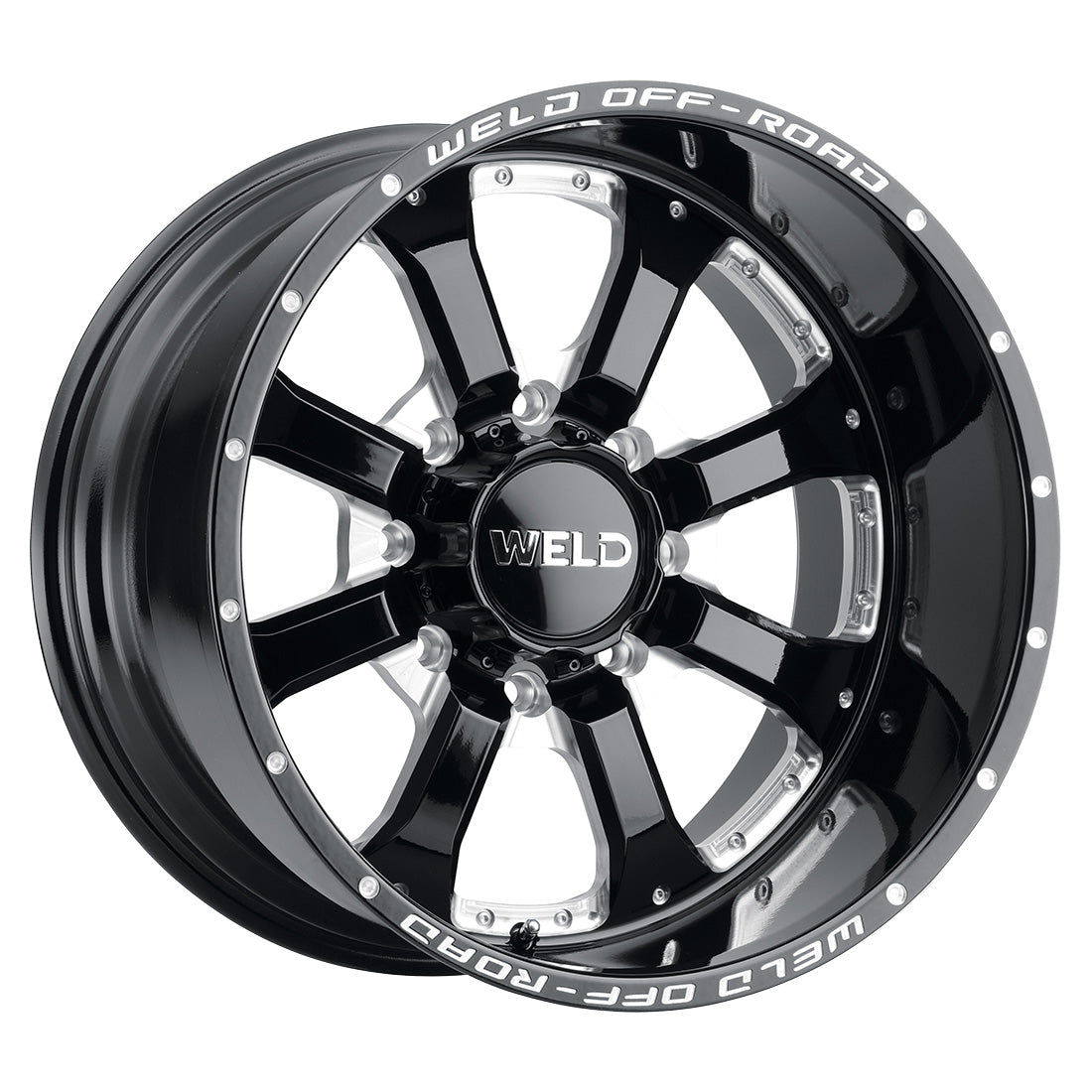 20x9 Granada Eight 8x170  Et00 Bs5.00 Gloss Blk Mil 125.1 - W12509017501