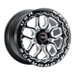 15x10 Laguna Bead Lock 5x115 Et22 Bs6.4 Gloss Blk Mil Dia 78.1 - S907B0071P22