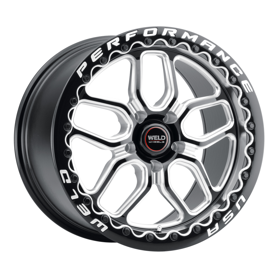 18x10 Laguna Bead Lock 5x112 Et40 Bs7.1 Gloss Blk Mil Dia 78.1 - S90780045P40