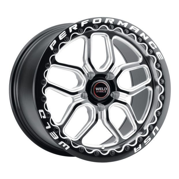 18x12 Laguna Drag Bead Lock 5x120.65 Et55 Bs8.7 Gloss Blk Mil Dia 78.1 - S90782063P55
