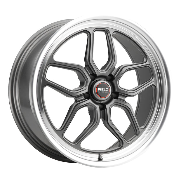 22x8.5 Laguna 5x127 Et06 Bs5.00 Gloss Gun Diamond Lip 78.1 - S10828573500