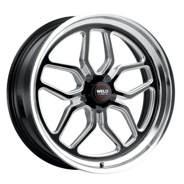 22x9 Laguna 5x115 Et20 Bs5.75 Gloss Blk Mil Dia 71.5 - S10729090P20