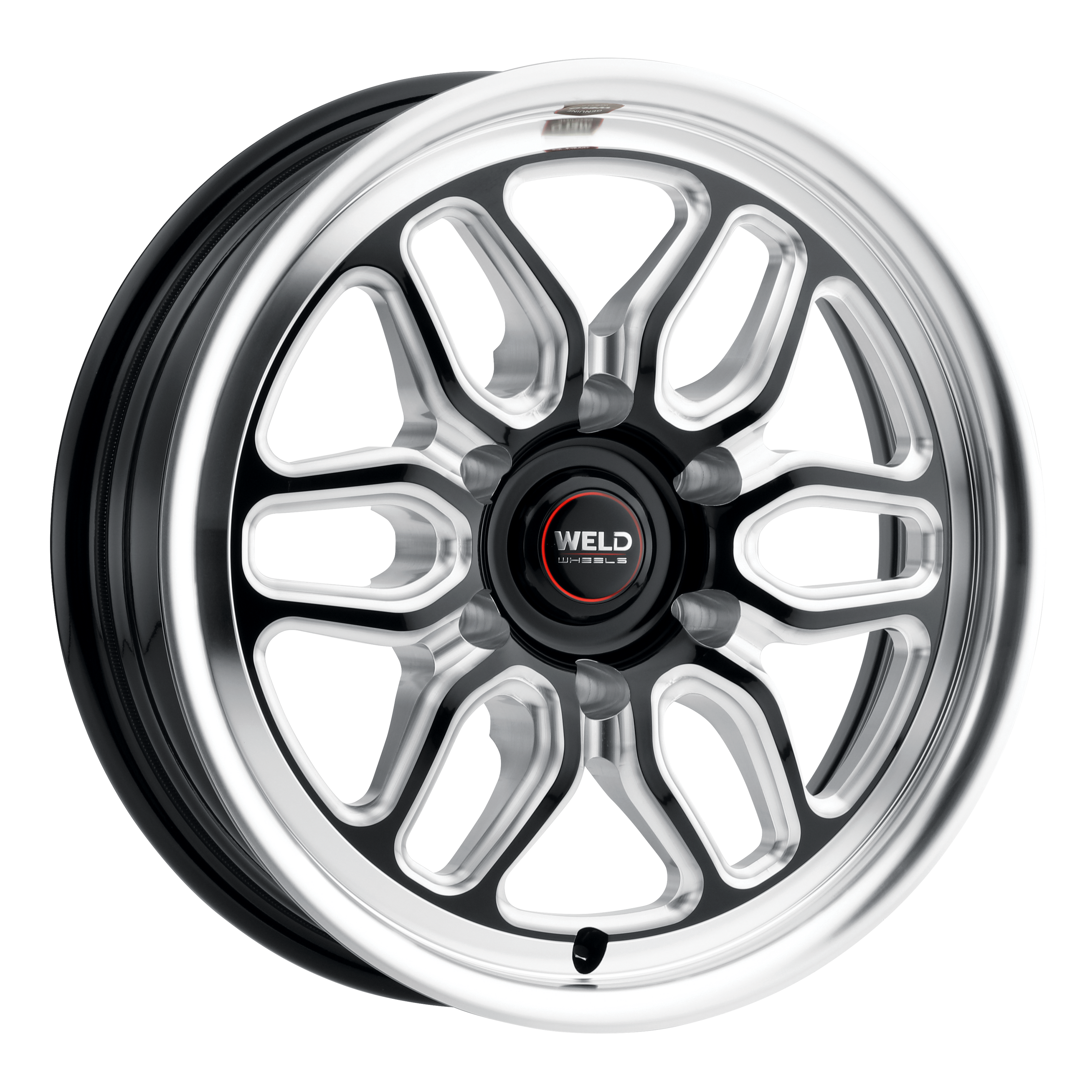 17x7 Laguna 6 Drag 6x127 Et10 Bs4.375 Gloss Blk Mil Dia 78.1 - S15377081P10