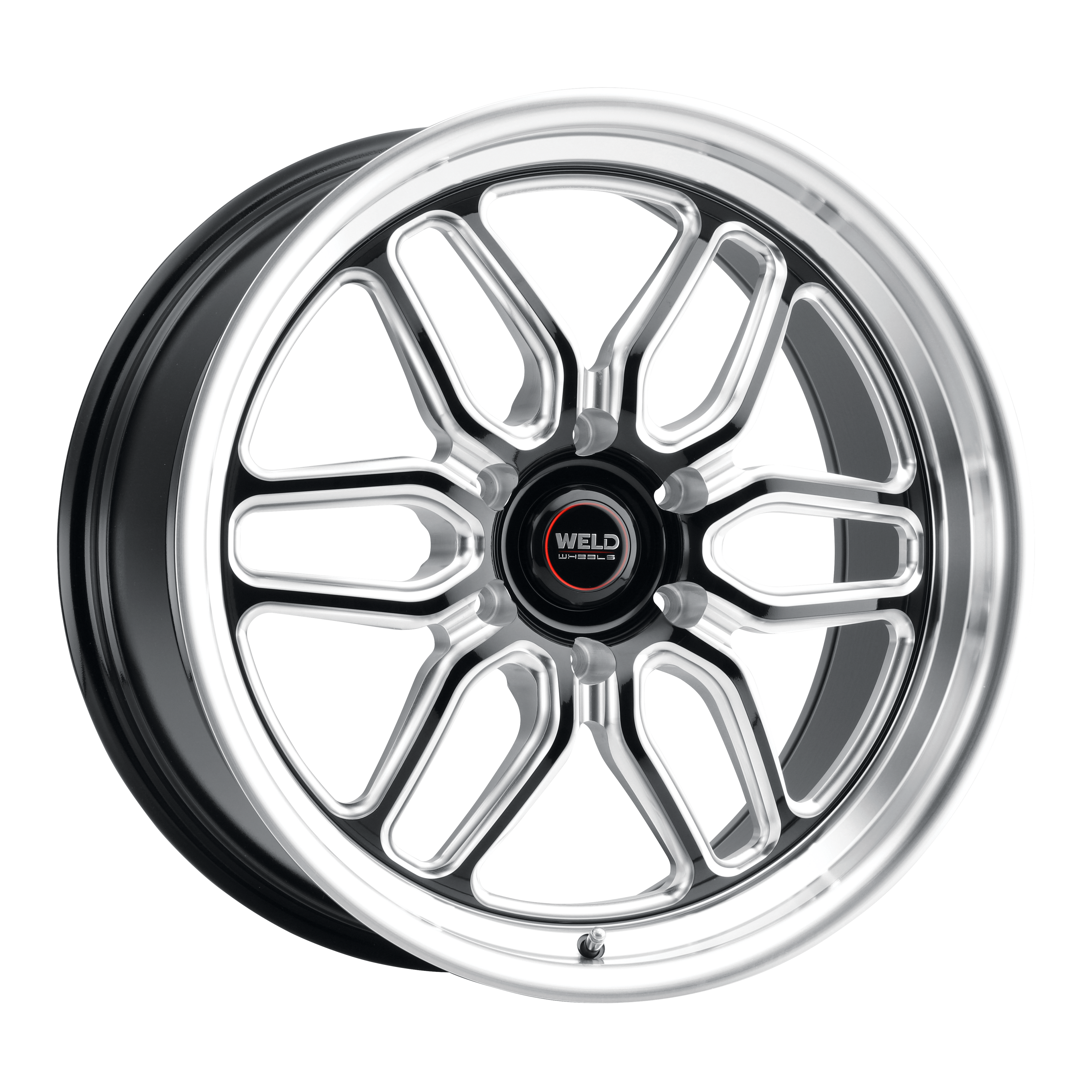 20x5 Laguna 6 Drag 6x135 Et-19 Bs2.00 Gloss Blk Mil Dia 87.1 - S1530C089N19