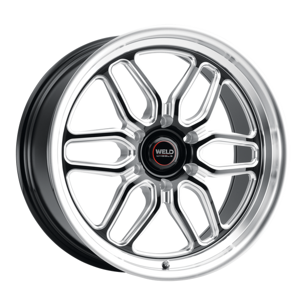 20x9.5 Laguna 6 Drag 6x127 Et35 Bs6.625 Gloss Blk Mil Dia 78.1 - S15309581P35