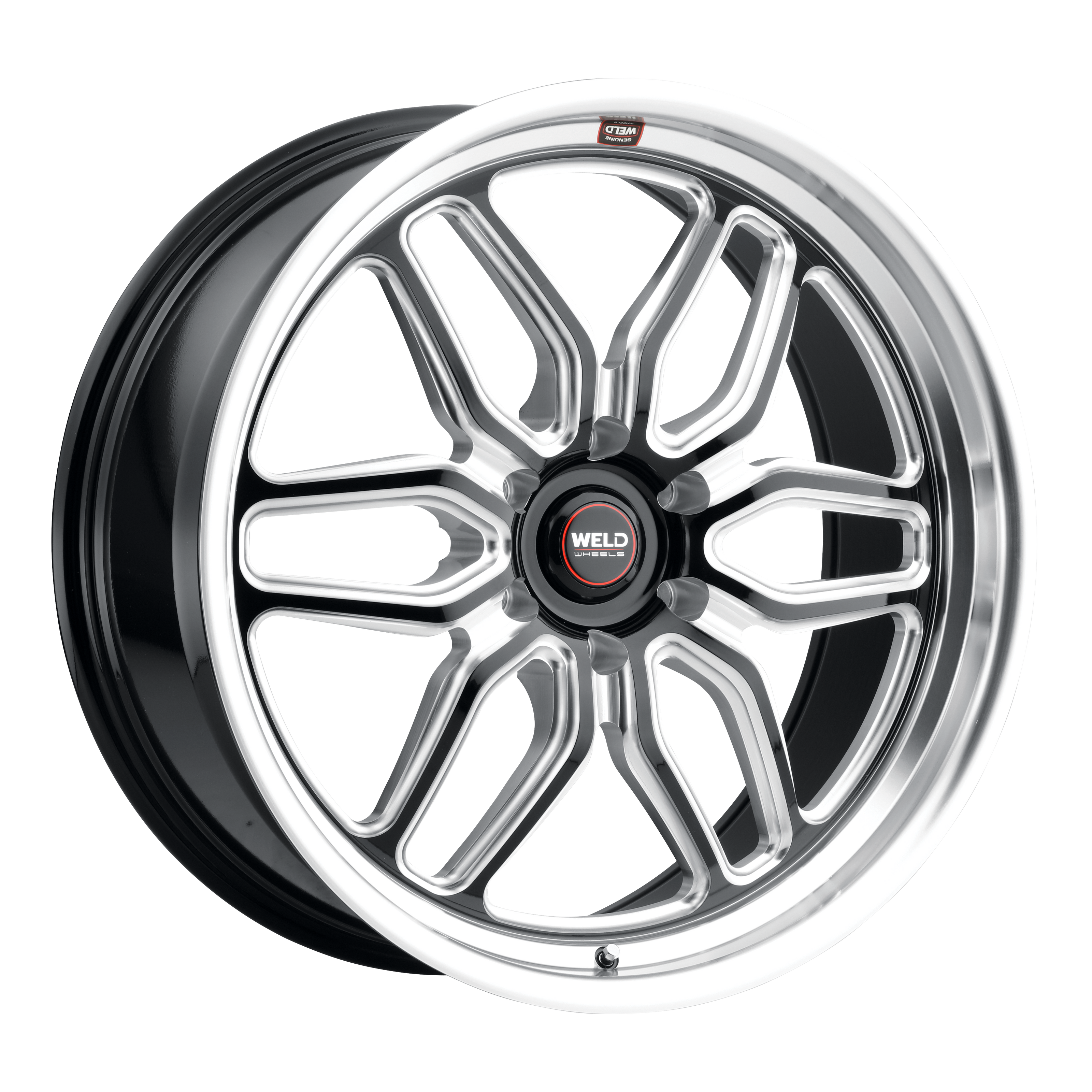 22x9.5 Laguna 6 6x135 Et25 Bs 6.23 Gloss Blk Mil Dia 87.1 - S10929589P25