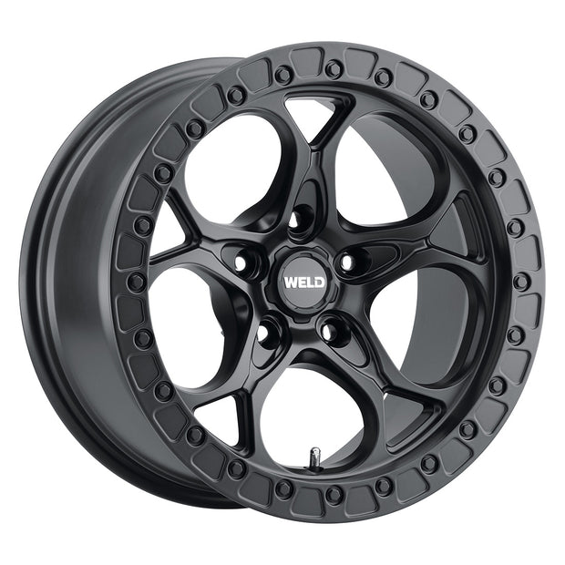 17x9.0 Ledge 5x127  Et-12 Bs4.50 Satin Black 71.5 - W10879075450