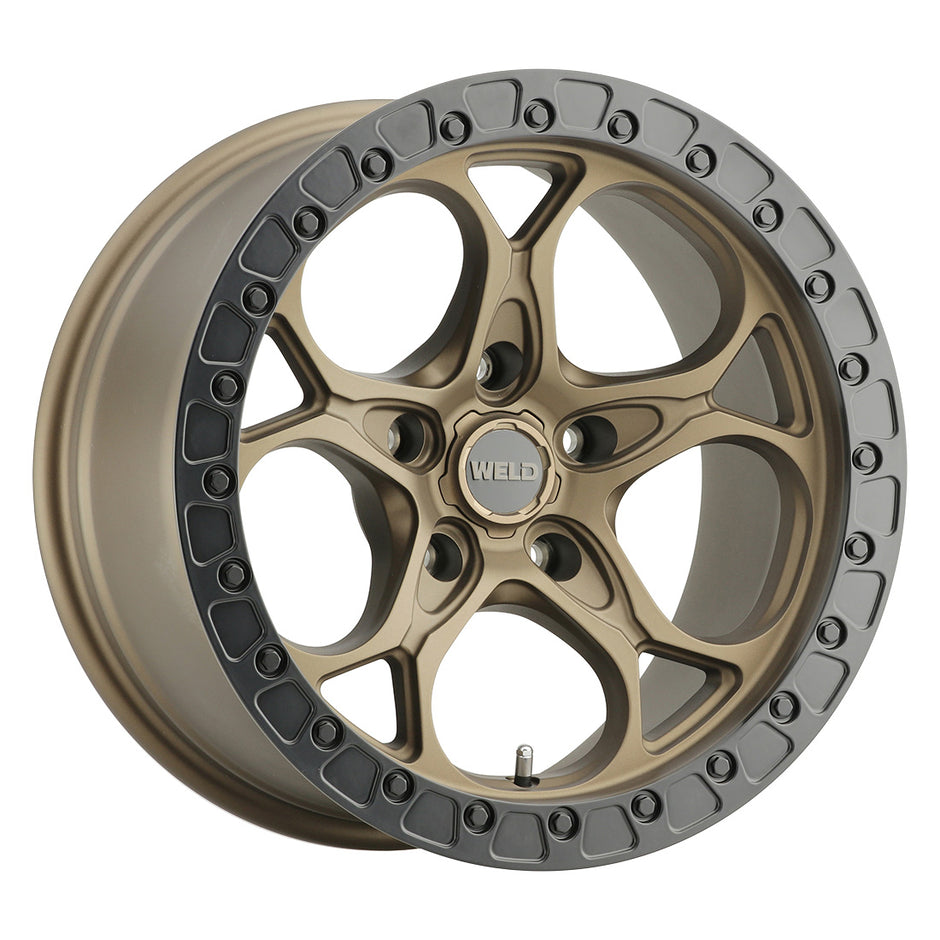 17x9.0 Ledge 5x127  Et-12 Bs4.50 Satin Brz Satin Blk 71.5 - W10679075450