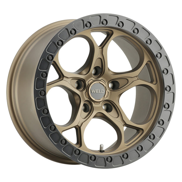 17x9.0 Ledge 5x127  Et-12 Bs4.50 Satin Brz Satin Blk 71.5 - W10679075450