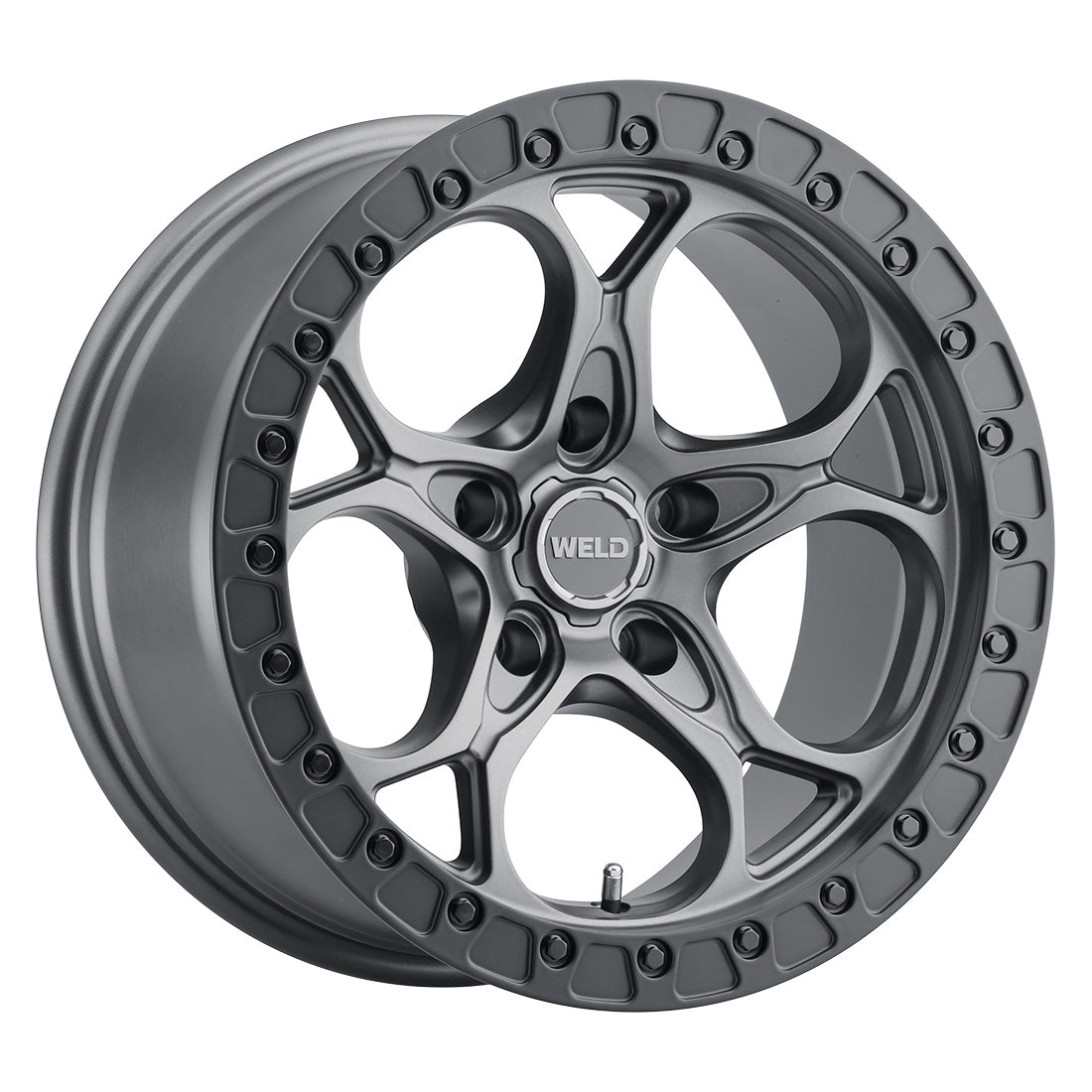 17x9.0 Ledge 5x127  Et-12 Bs4.50 Satin Gun Satin Blk 71.5 - W10779075450