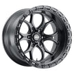 20x12 Ledgesix 6x139.7  Et-44 Bs4.75 Satin Blk / Blk Ring 106.1 - W10802084475