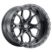 20x12 Ledgesix 6x135  Et-44 Bs4.75 Satin Blk / Blk Ring 87.1 - W10802089475