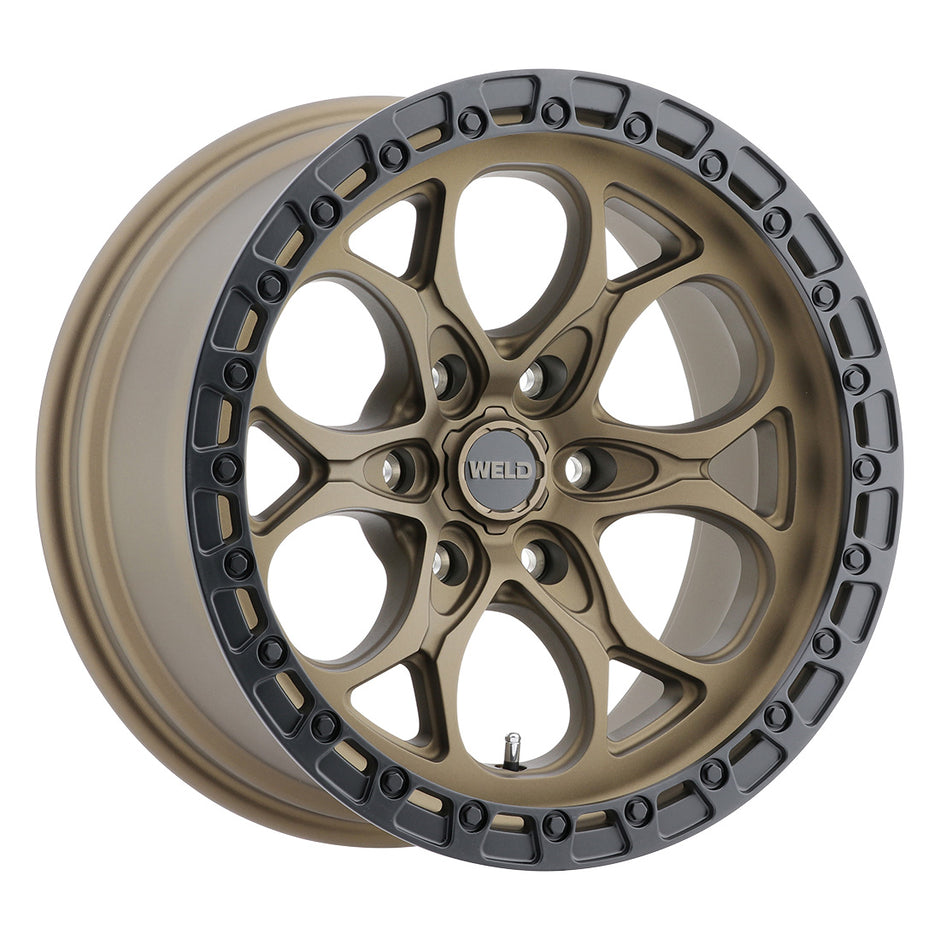 20x9 Ledgesix 6x135  Et00 Bs5.00 Satin Brz / Blk Ring 87.1 - W10609089500