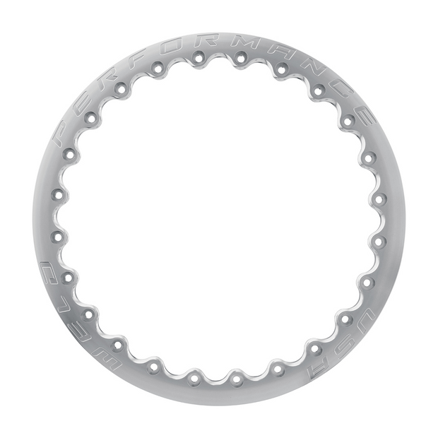 Weld Perf 17" Beadlock Ring A / Gloss Machined - 10SBLRA17GMC