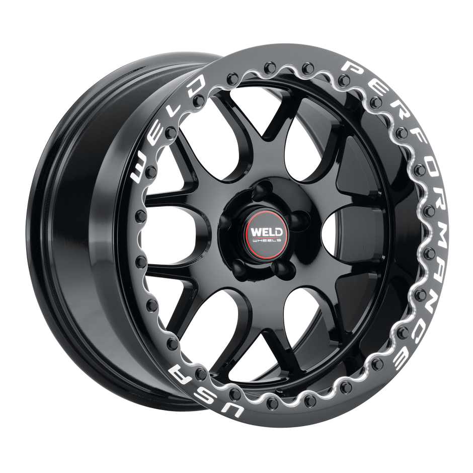 18x10 Solana Beadlock 5x114.3 Et00 Bs 5.5 Gloss Blk 78.1 - S91180067P00