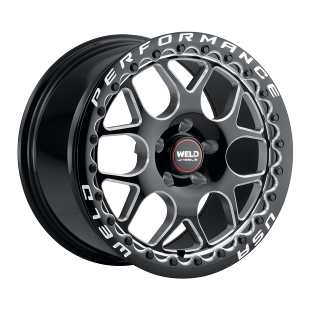18x12 Solana Beadlock 6x114.3 Et53 Bs 8.58 Gloss Blk Mil Dia 71.5 - S91082076P53