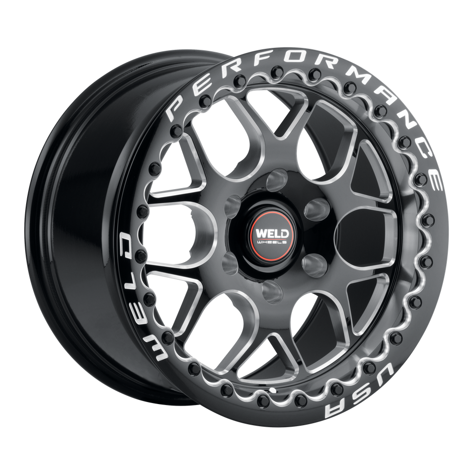 17x10 Solana Beadlock 6x135 Et42 Bs 7.15 Gloss Blk Mil Dia 87.1 - S91070089P42