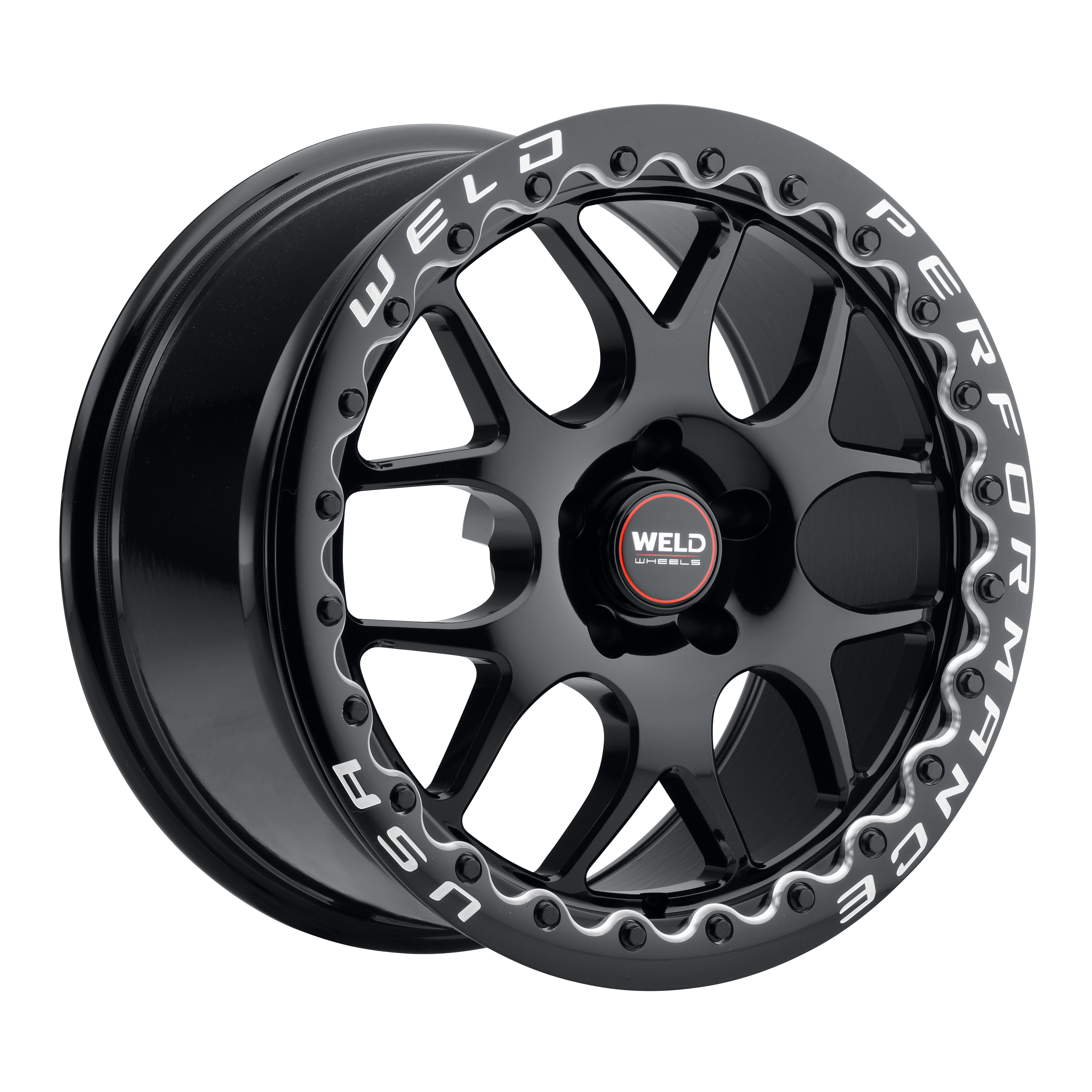 18x10 Solana Beadlock 5x114.3 Et28 Bs 6.6 Gloss Blk 78.1 - S91180067P28