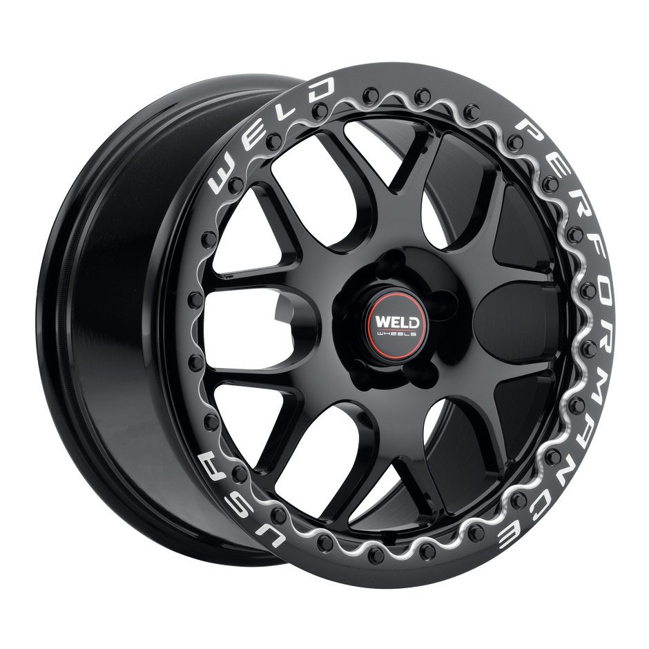 18x10 Solana Beadlock 5x114.3 Et28 Bs 6.6 Gloss Blk 78.1 - S91180067P28