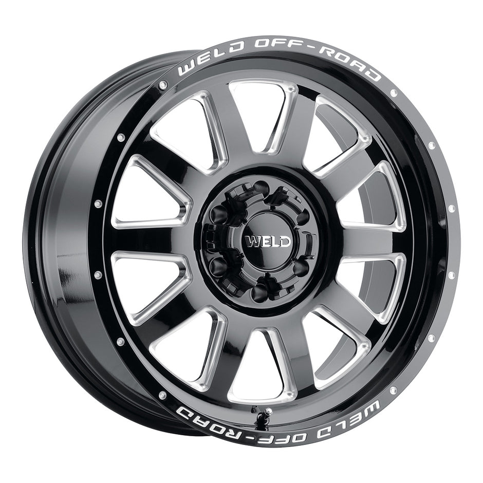 20x10 Stealth  6x135 6x139.7 Et-18 Bs 4.76 Gloss Blk Mil 106.1 - W10200098476
