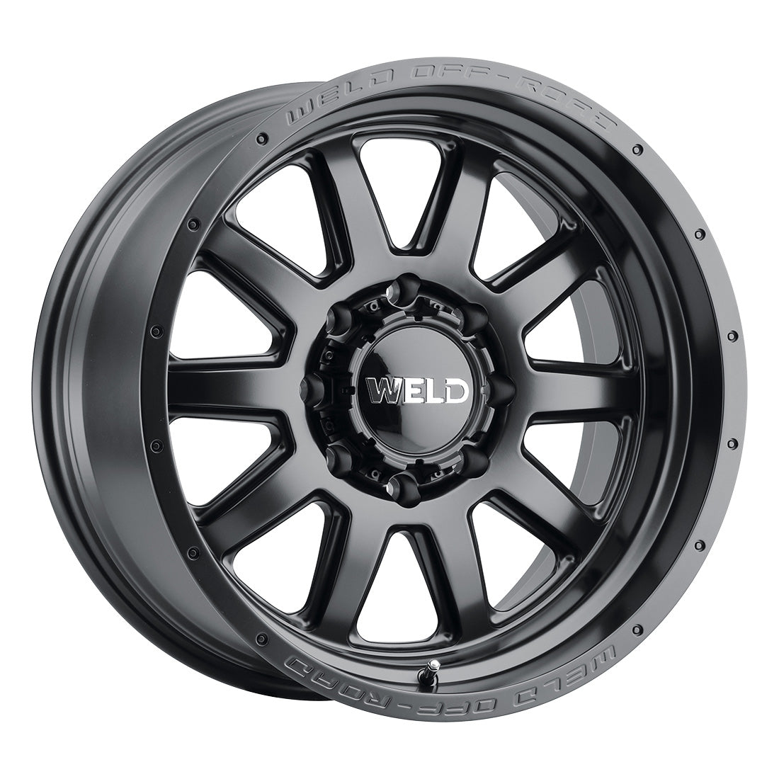 20x10 Stealth  8x165.1  Et-18 Bs 4.75 Satin Blk 125.1 - W10100082476